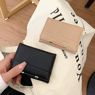 Korean Version PU Leather Women's Coin Purse Wallet