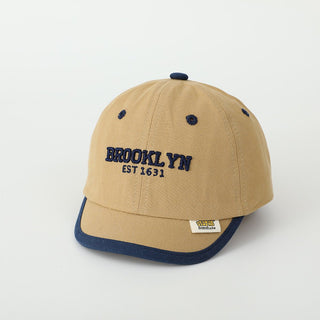 Children's Embroidery Letter Flagged Baseball Cap