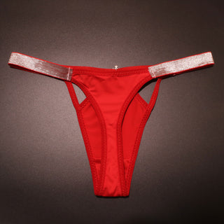 American Style Breathable Cotton Thong Panties for Women