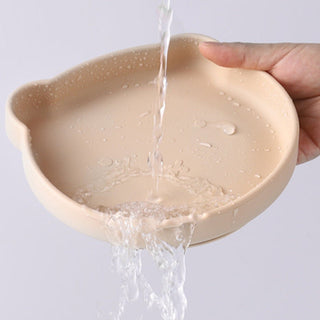 Food Grade High Temperature Resistant Silicone Children's Dinner Plate