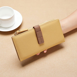 European Style Drawstring Card Holder Clutch Bag Wallet