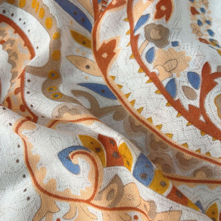 Ethnic Atmosphere Style Premium Cotton and Linen Scarf