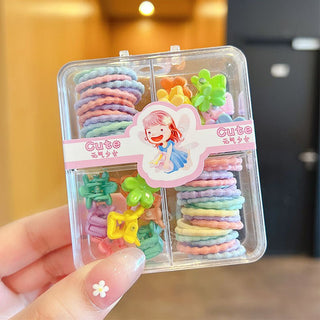 4 Types Attractive Hair Accessories Combo Set for Children