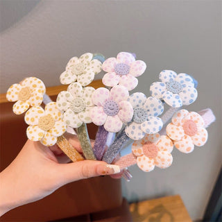 Children's 3Pcs Set Flower Cute Bow Little Princess Headband