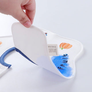 Antibacterial Saliva Towel 360 Degree Premium Embroidered Baby Cotton Bib