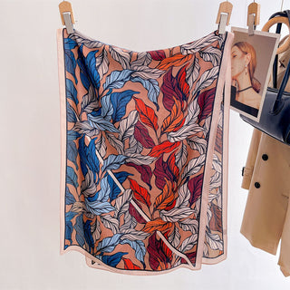 Women's Korean Style Floral Printed Both Side Printed Premium Viscose Scarf