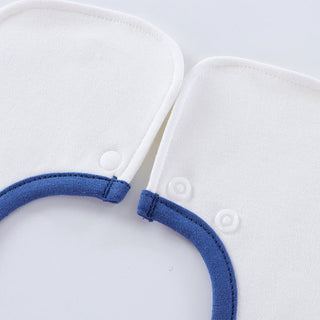 Antibacterial Saliva Towel 360 Degree Premium Embroidered Baby Cotton Bib