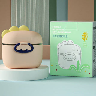 High Quality Air Tide Baby Milk Powder and Baby Food Carrying Box with Spoon