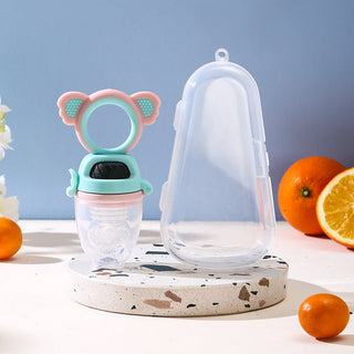 Baby Silicone Pacifier Food Chamber with Storage Box