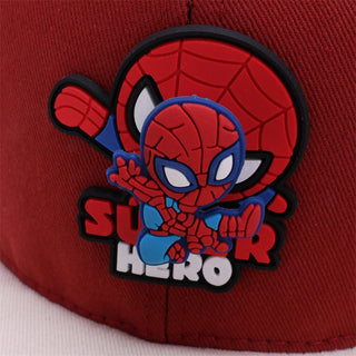 Spider-Man Flagged Hip Hop Snap Back Cap for Kids