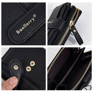 Baellerry Stylish Snap Multipurpose Wallet for Female