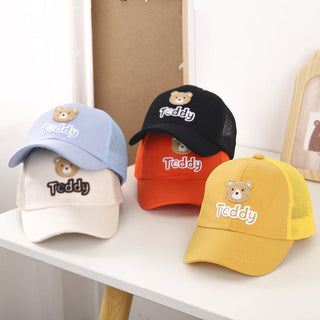 Cute Bear Flagged Children's Baseball Cap