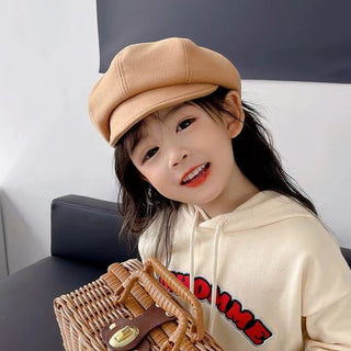 Trendy Stylish Travel Newsboy Cap for Kids