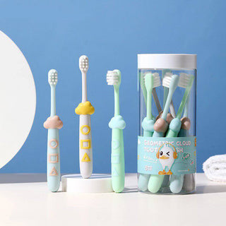 Cartoon Cloud Extremely 8Pcs Set Soft Bristles Toothbrush for Kids
