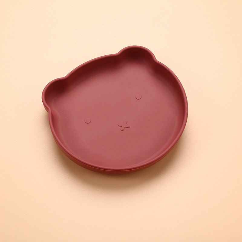 Food Grade High Temperature Resistant Silicone Children's Dinner Plate