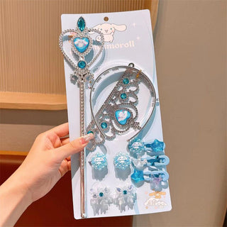 Children's Cute Girl Princess Hair Grooming Set