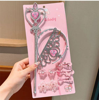 Children's Cute Girl Princess Hair Grooming Set