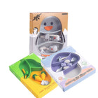 Children's Attractive Cartoon Shaped Multichambered Silicone Dinner Plate