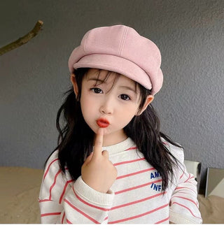 Trendy Stylish Travel Newsboy Cap for Kids