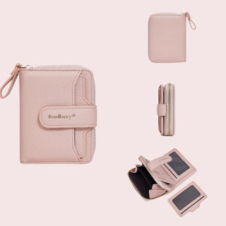 Baellerry Stylish Snap Multipurpose Wallet for Female