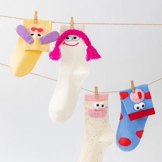Cute fun couple idea yarn stockings for Men's & women's