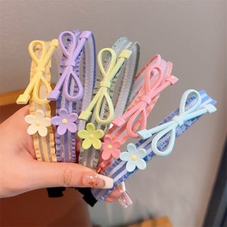 Children's 3Pcs Set Flower Cute Bow Little Princess Headband