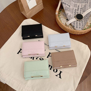 Korean Version PU Leather Women's Coin Purse Wallet