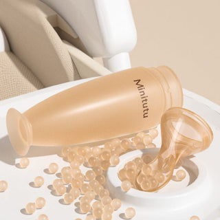 Minitutu Silicone Rice Paste Squeeze Food Spoon for Children