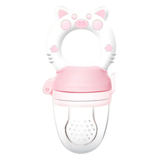 Silicone Baby Pacifier with Food Grade Fruit Chamber Biting