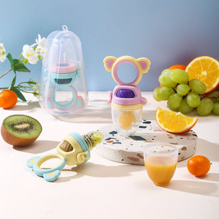 Baby Silicone Pacifier Food Chamber with Storage Box