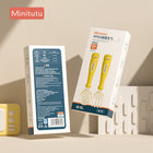 Minitutu Baby Food Fork Spoon Set Box for Kids
