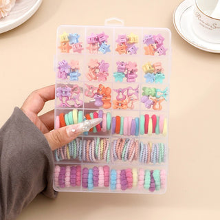 148 Pcs Cute Hair Accessories Combo Gift Box for Girls