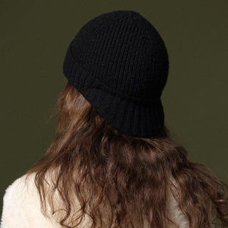 Winter Knitted Outdoor Cotton Thickened Warm Woolen Cap