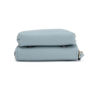 Women's Thin Compact Clutch Style Coin Purse Wallet