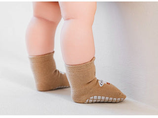 All Seasons Boneless Warm Baby Socks With Non-Slip Palm Pad