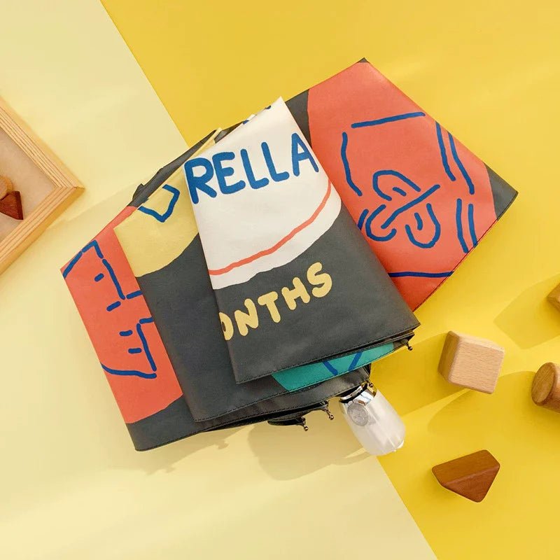 Cute automatic foldable umbrella for all season