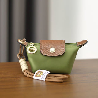 Genuine Leather Top Fashionable Mini Dumpling Pouch Bag