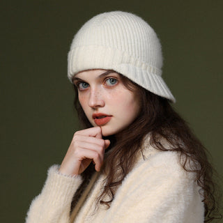 Winter Knitted Outdoor Cotton Thickened Warm Woolen Cap
