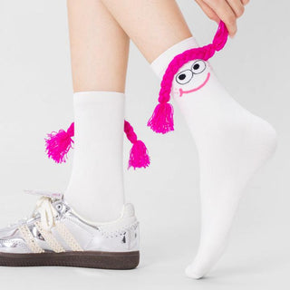 Cute fun couple idea yarn stockings for Men's & women's