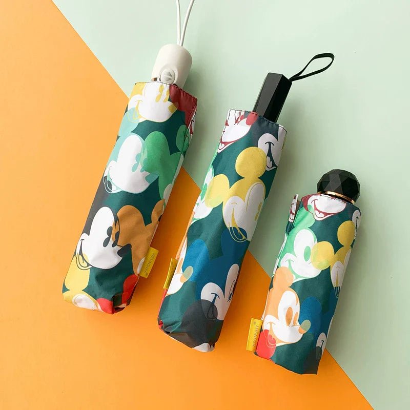 Foldable Cartoon Printed Automatic All-Season umbrella