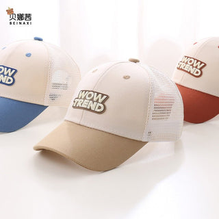 Lightweight & Breathable Meshed Back Baseball Cap for Kids