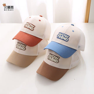 Lightweight & Breathable Meshed Back Baseball Cap for Kids