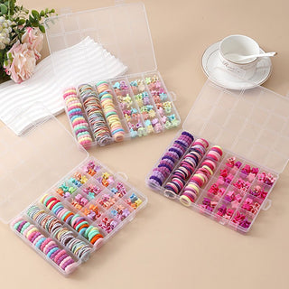 148 Pcs Cute Hair Accessories Combo Gift Box for Girls