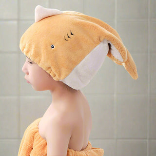 Quick Absorbent and Quick-Drying headscarf Shower Cap Towel for Children