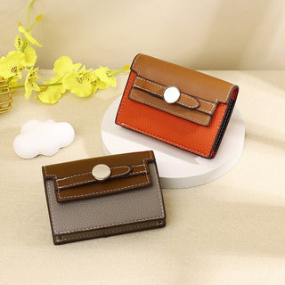 Exquisite Korean Version Multi Card Slot Coin purse for Female