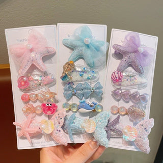 Cute and Attractive Hairpins and Hair Bands Set for Girls