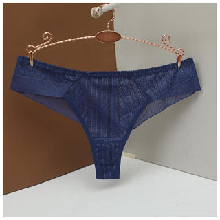 European Style Mesh Seamless Thong Panties for ladies