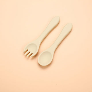 Food Grade Silicone Anti Slip Feeding Spoon for Children