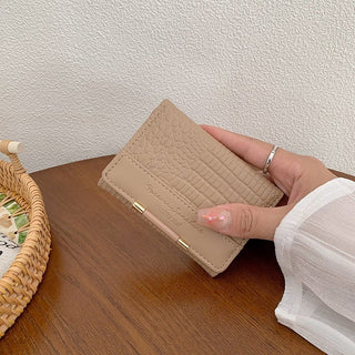 Korean Version PU Leather Women's Coin Purse Wallet