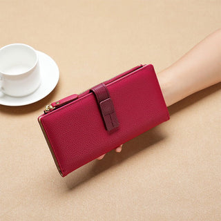 European Style Drawstring Card Holder Clutch Bag Wallet